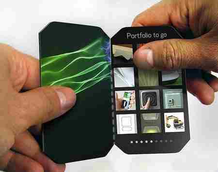 明年流行折叠屏手机？概念折叠手机booklet四折面你见过么